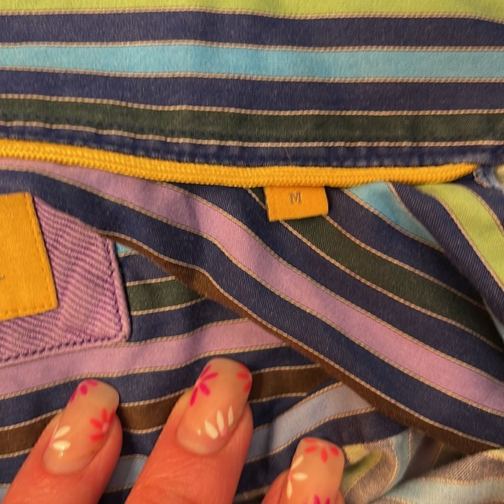 Robert Talbot Carmel button down cotton shirt. Li… - image 4